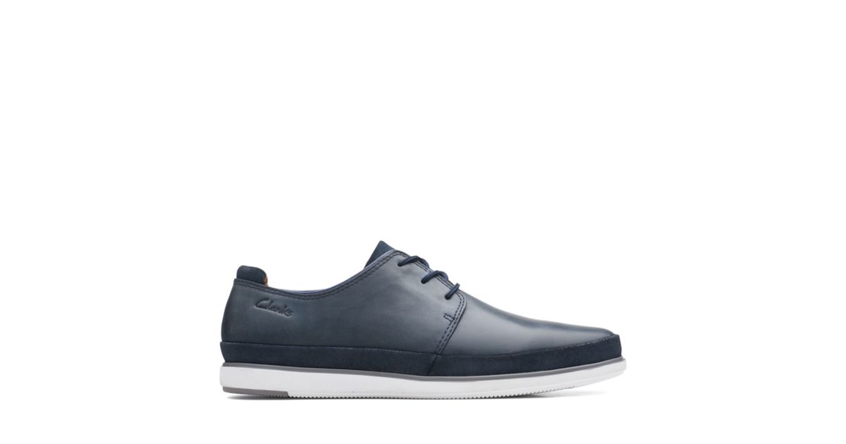 Bratton Lace Navy Combi- Clarks® Shoes Official Site | Clarks