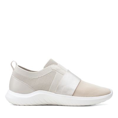 clarks white womens shoes