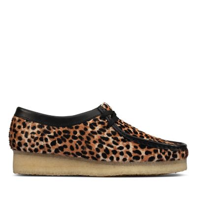 clarks shoes leopard print