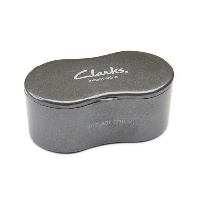 clarks grey shoe polish