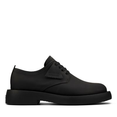 Mileno London Black Leather-Mens 