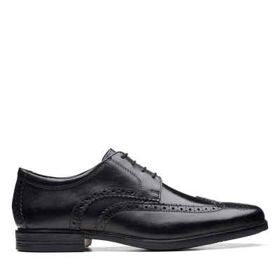 black brogue shoes