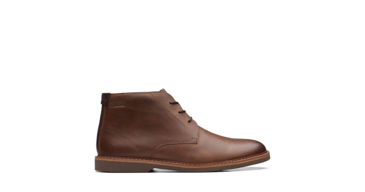 clarks atticus tan