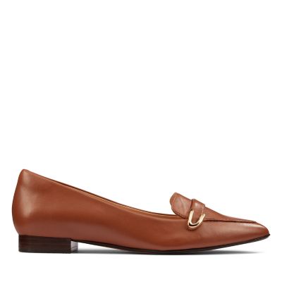 tan womens loafers