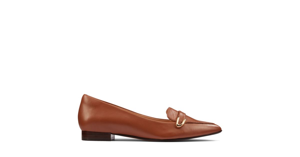 Laina15 Buckle Dark Tan Leather- Clarks® Shoes Official Site | Clarks