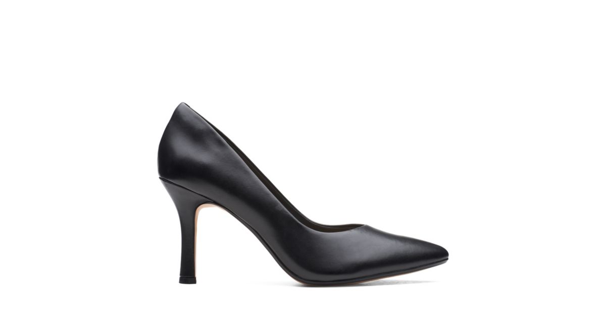 Violet85 Court Black Leather- Womens Dress - @Clarks Shoes Official ...
