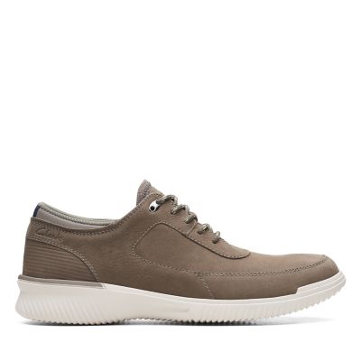 Donaway Lace Stone Nubuck-Mens Casual-Clarks® Shoes Official Site | Clarks