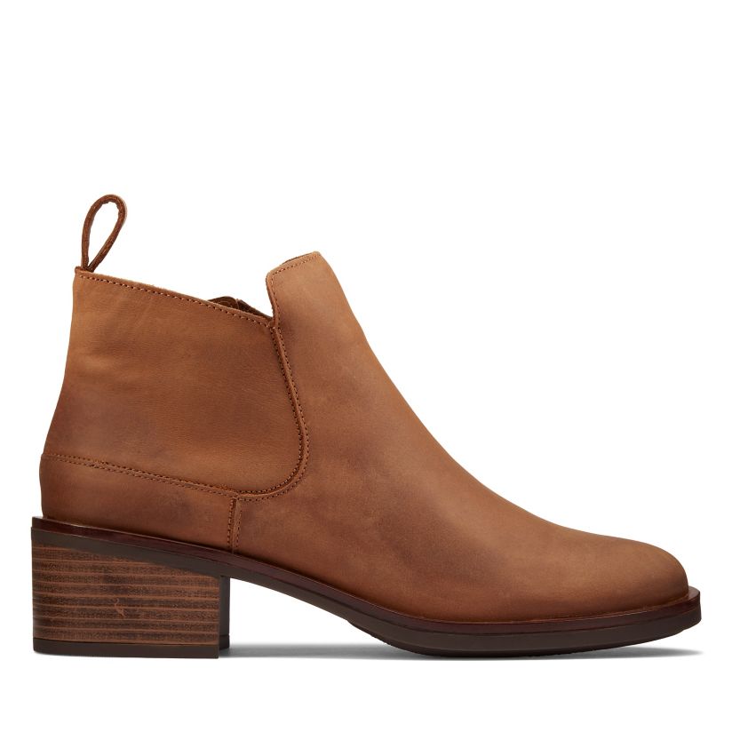 Women's Zip Leather Ankle Boots | Clarks