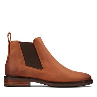 clarks black ankle boots sale