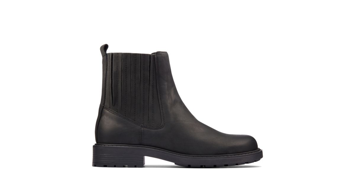 Orinoco2 Mid Black Leather | Clarks