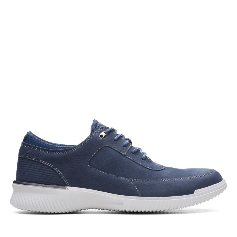 Clarks Larvik Tie Sneakers in Navy Nubuck Save 58% Mens Shoes Lace-ups Oxford shoes Blue for Men 