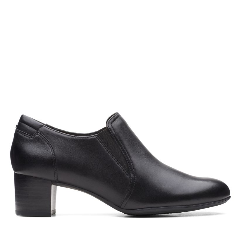 Linnae Way Black Leather - Clarks® Shoes Official Site | Clarks