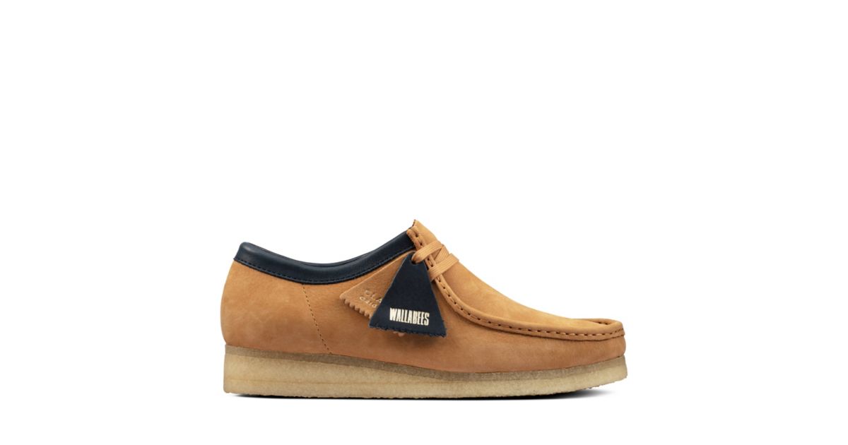 clarks wallabee light tan