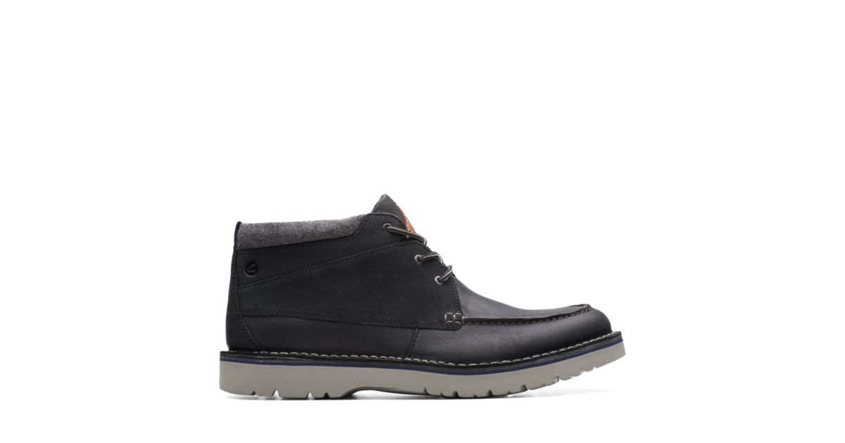Eastford Top Black Leather Clarks® Shoes Official Site | Clarks