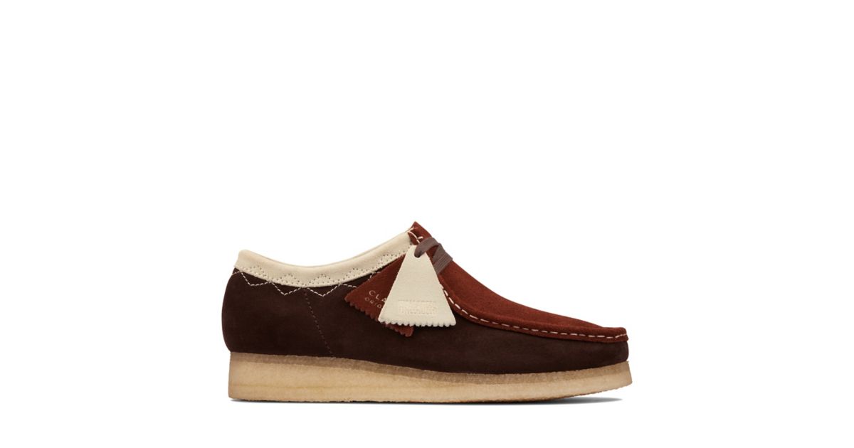 Wallabee Dark Tan Combi-Mens Originals-Clarks® Shoes Official Site | Clarks