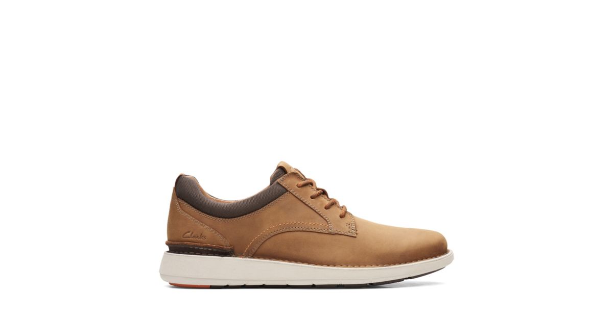 Larvik Tie Dark Tan Oily- Mens Casual- Clarks® Shoes Official Site | Clarks