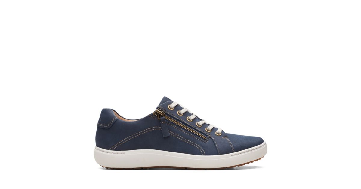 langton lace navy combi nubuck