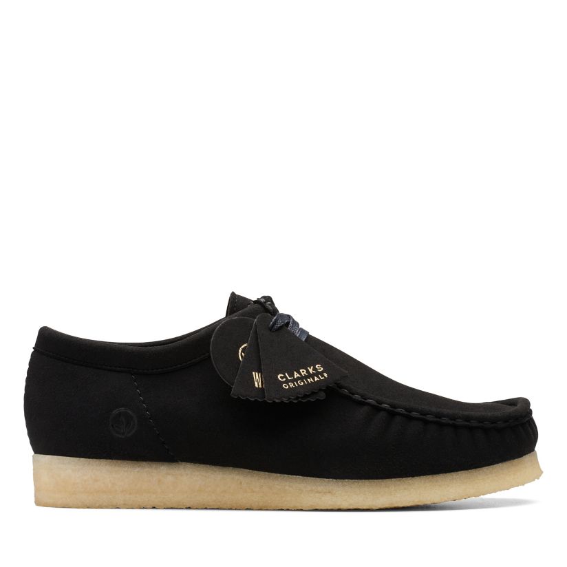 computer Rose aldrig Men's Wallabee Black Vegan ​Clarks® Shoes Official Site | Clarks