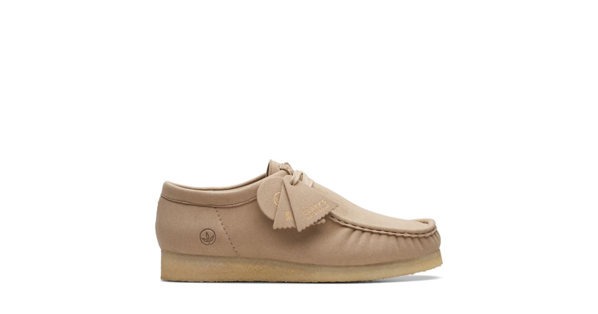 Cuaderno Abrumar siglo Men's Wallabee Sand Vegan Lace-up Shoes | Clarks