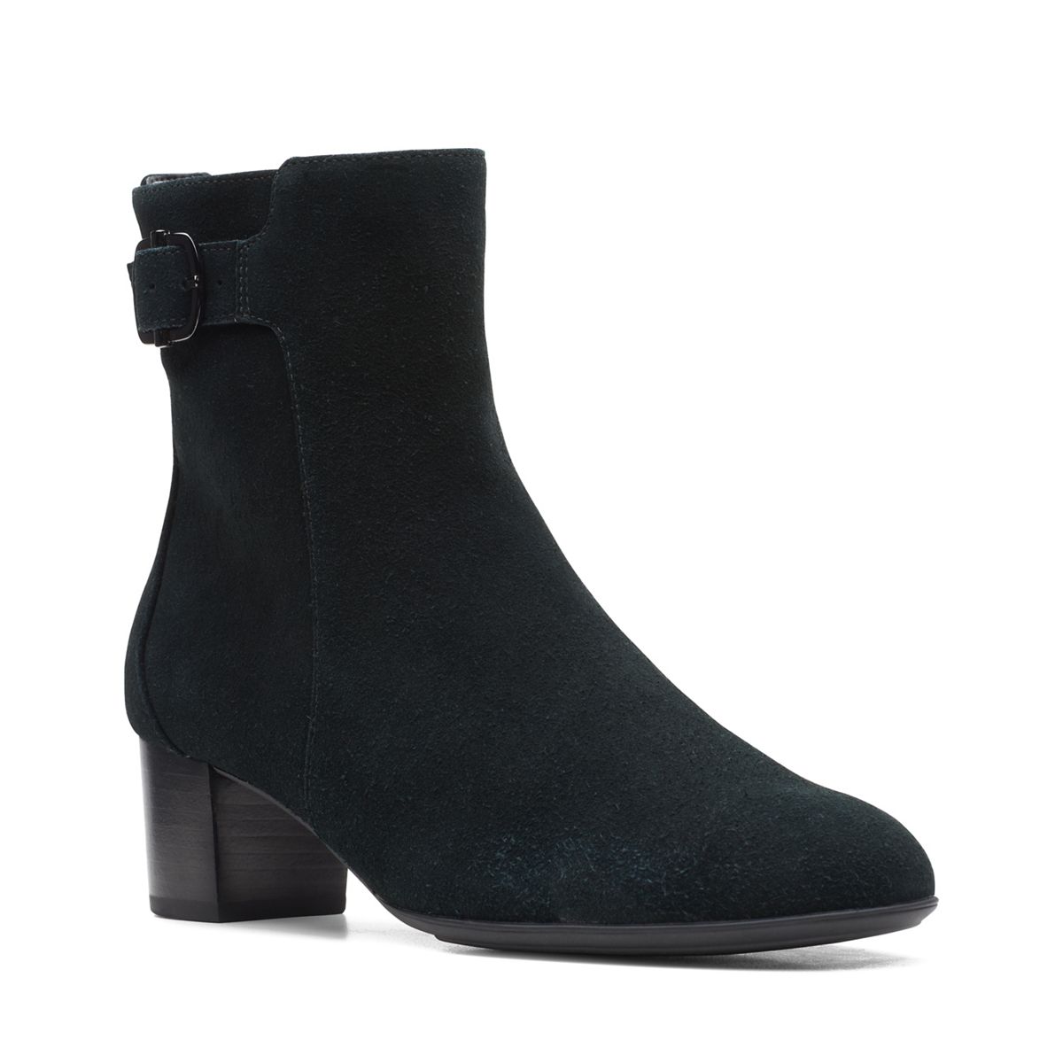 clarks ladies suede boots