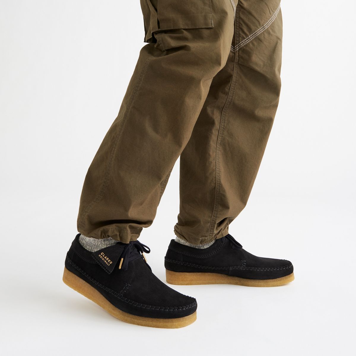 Weaver Black Suede - Clarks Canada Official Site | Clarks Shoes