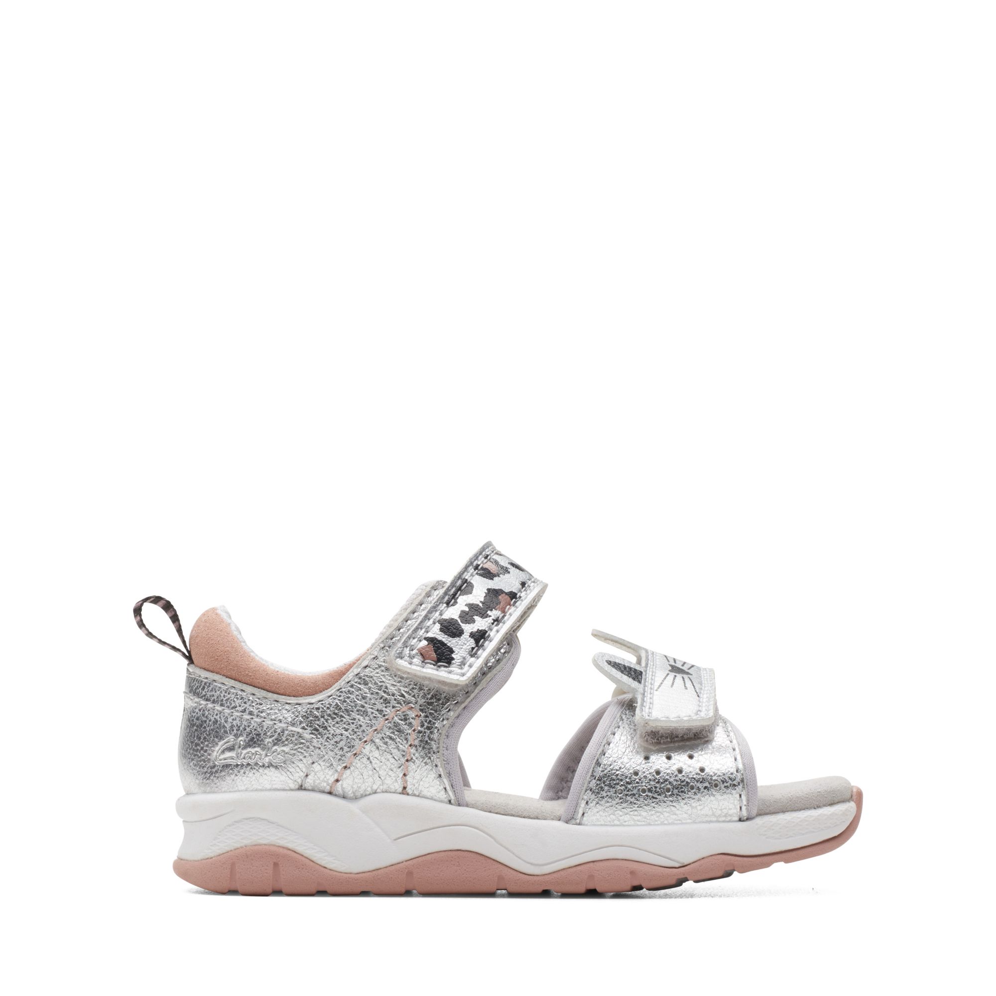 Clarks Clowder Print Toddler In Grey