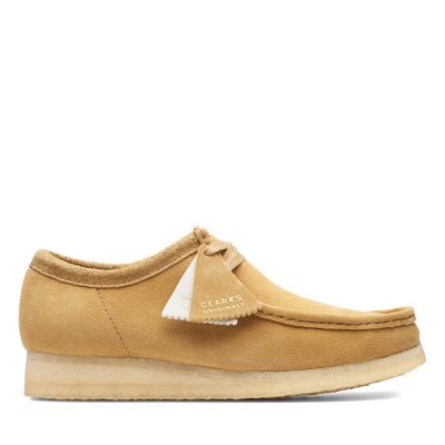 clarks wallabees suede