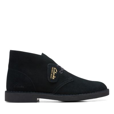 clarks black suede boots