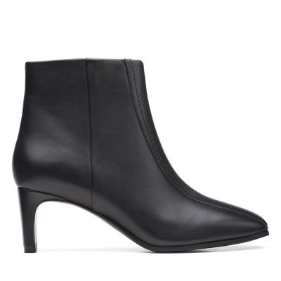 clarks black ankle boots sale