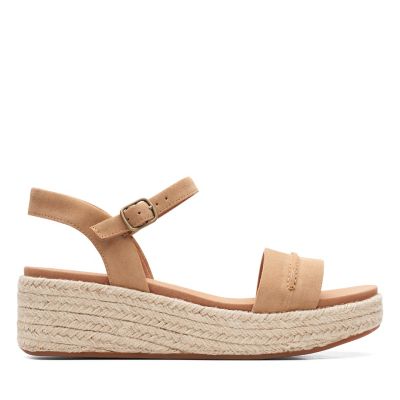 clarks platform sandals