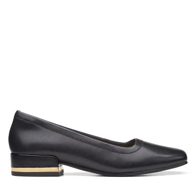 Women's Seren 30 Court Black Shoes | Clarks