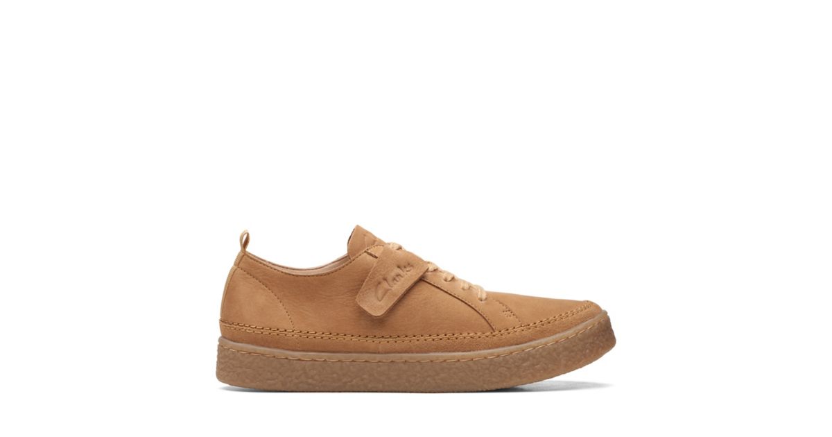clarks waterloo tan nubuck