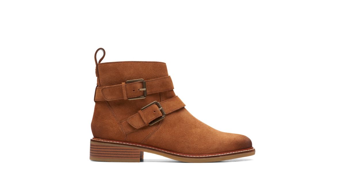 Cologne Buckle Dark Tan Suede Clarks® Shoes Official Site Clarks