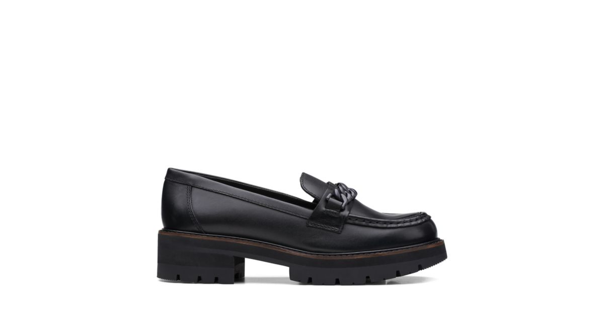 Orianna Edge Black Leather Clarks® Shoes Official Site | Clarks