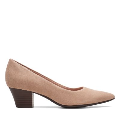 clarks heels for women open toe
