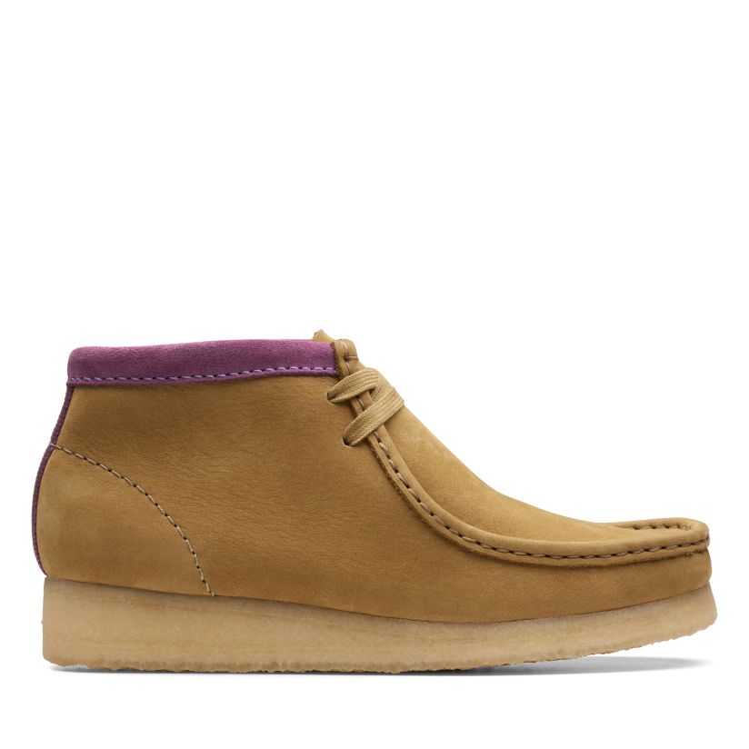 Wallabee Boot. Oakmoss Combination Clarks® Shoes Official Site