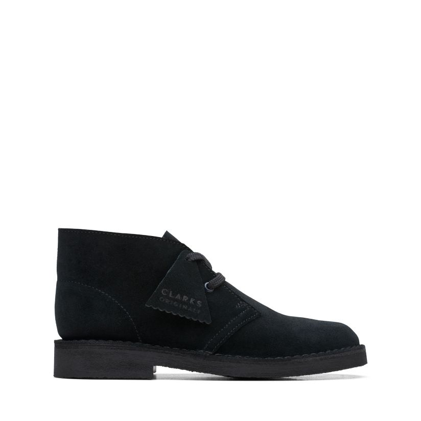 Desert Boot O Black Suede- Clarks® Shoes Official Site |
