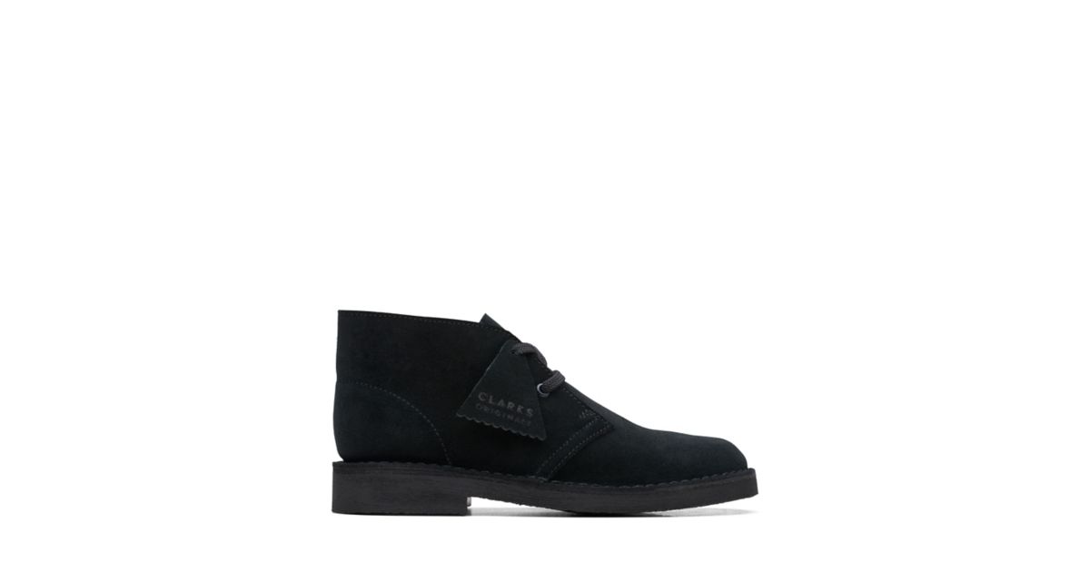 Desert Boot O Black Suede- Clarks® Shoes Official Site |