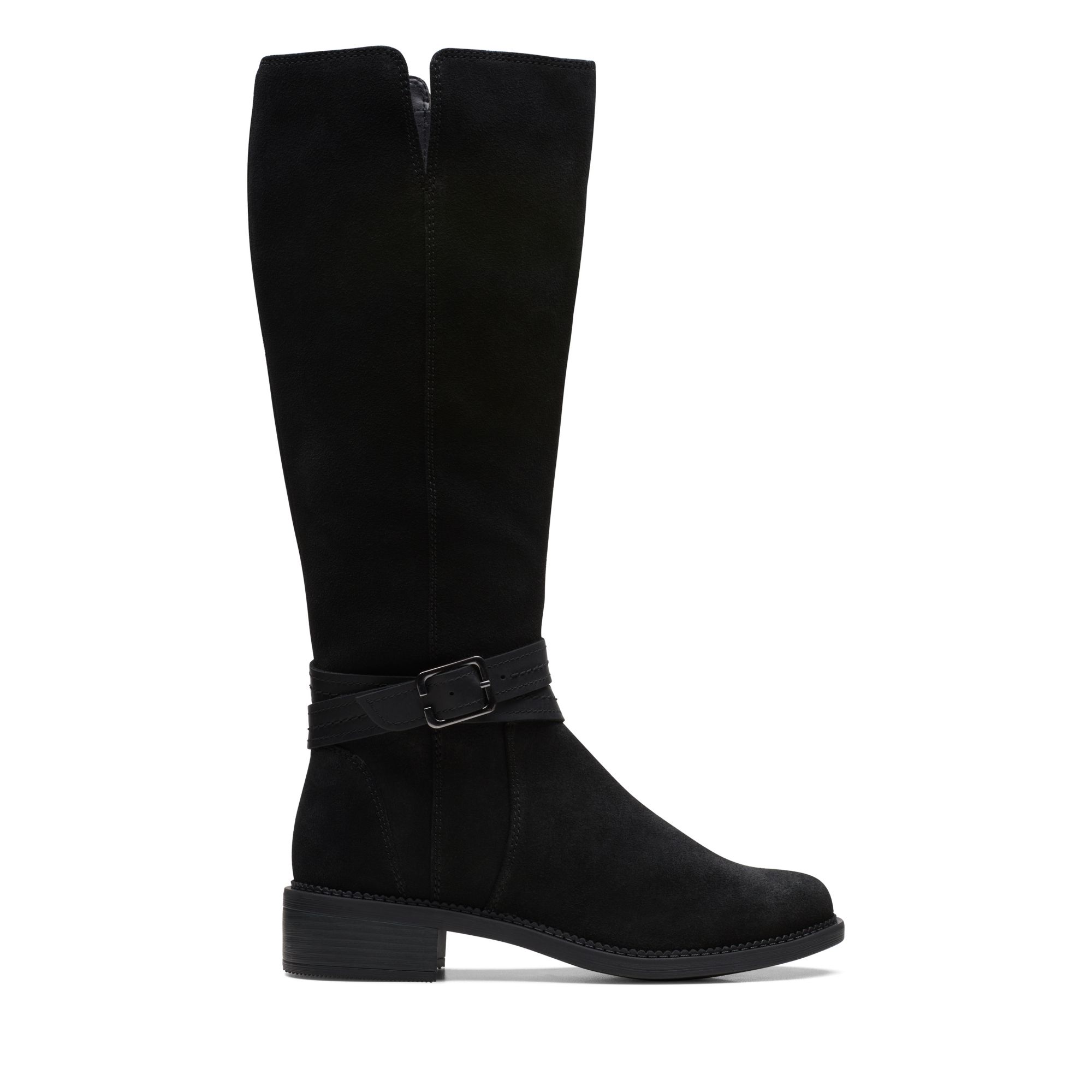 clarks-maye-shine-riding-boots-women-s-shoes-in-black-modesens