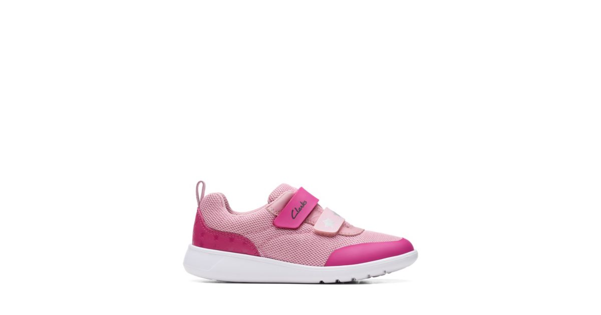 Scape Flex Kid Pink Synthetic | Clarks