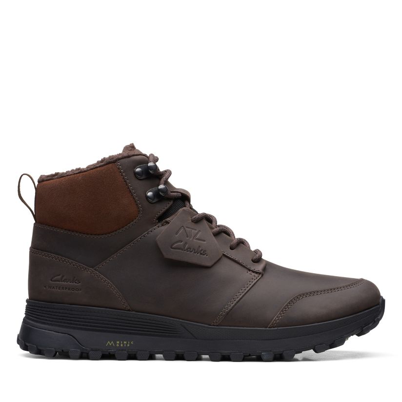 hverdagskost ekstremt Forhåbentlig ATL Trek Up Waterproof Brown WLined Leather Clarks® Shoes Official Site |  Clarks