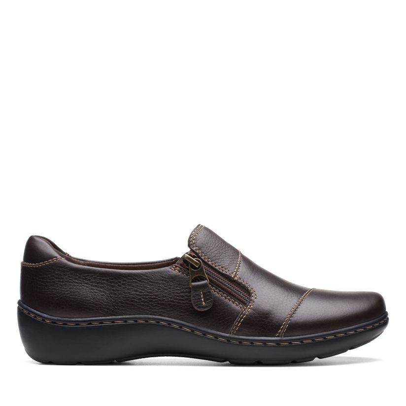Clarks Brown Leather Shoes