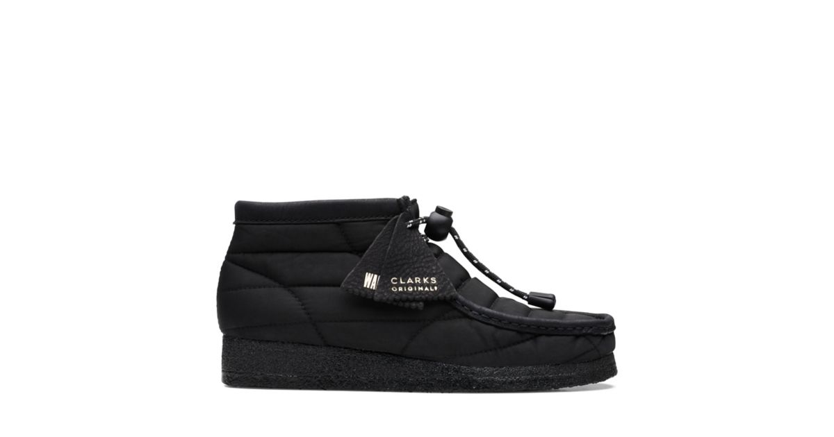 clarks wallabee quilted