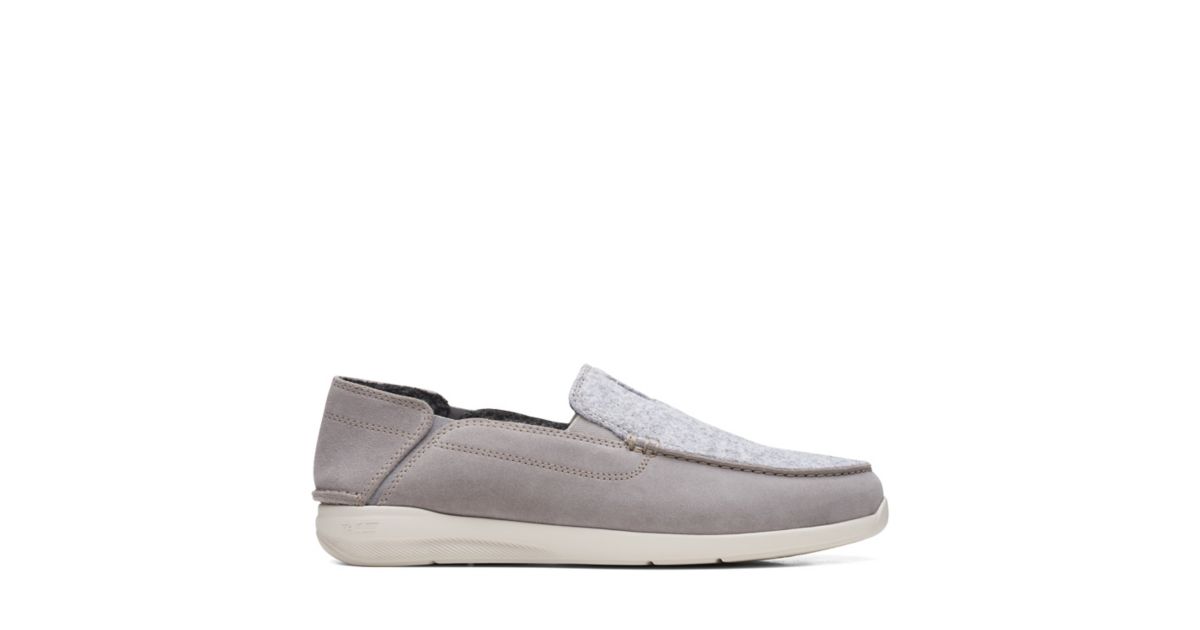 Gorwin Step Grey Suede Clarks® Shoes Official Site Clarks