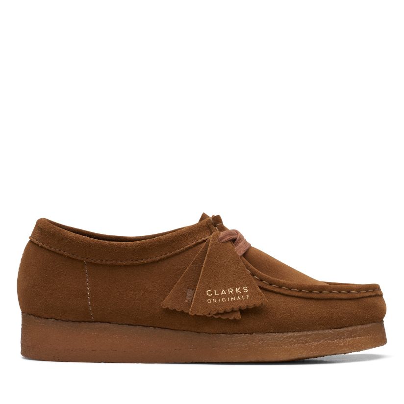 Wallabee Cola Suede Lace-up | Clarks