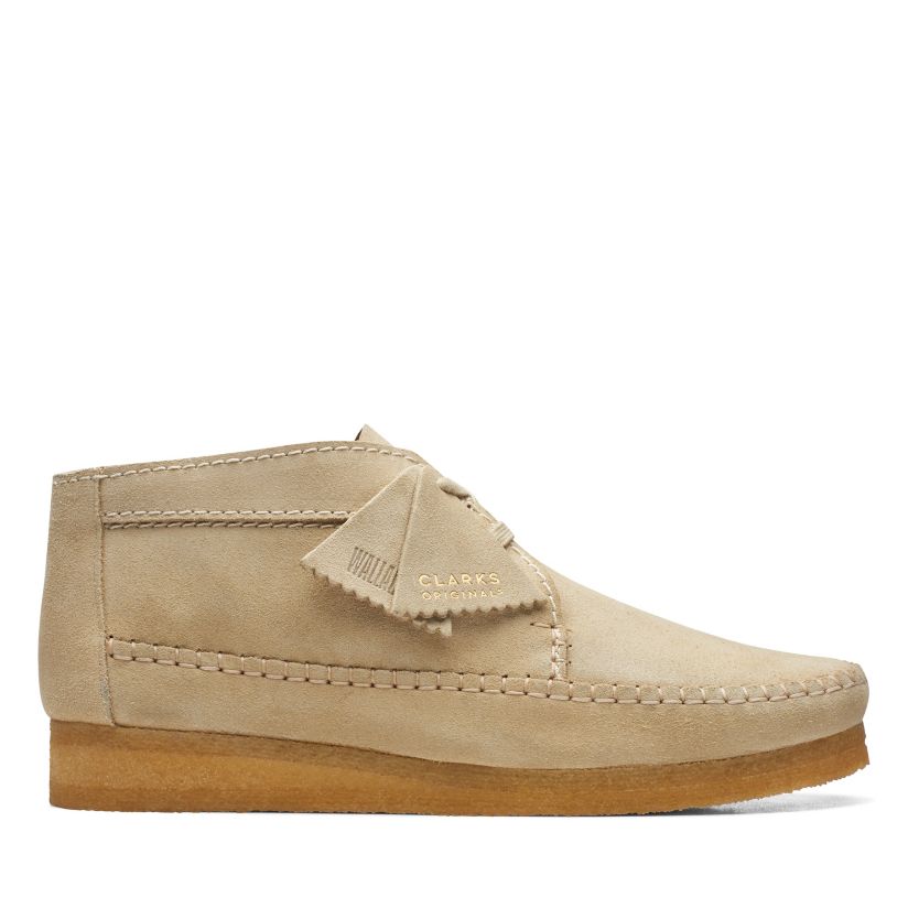 Men's Weaver Maple Suede Clarks Originals Boots | Clarks