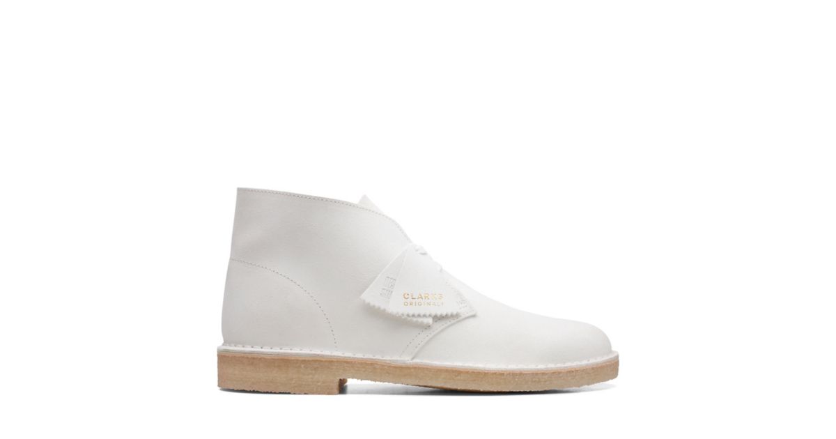 Desert Boot White Clarks® Shoes Official Site | Clarks