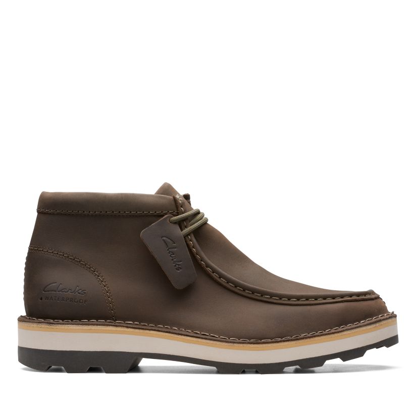 Zapatos Scully Cierto CorstonWallyWP Olive Leather Clarks® Shoes Official Site | Clarks