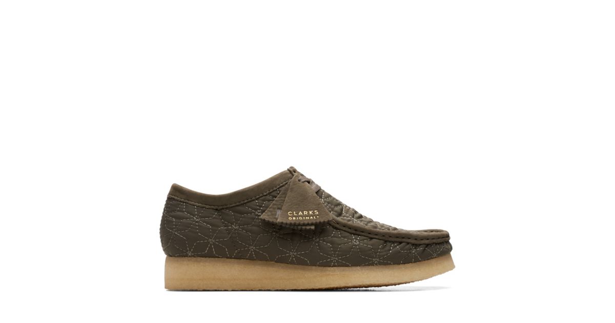 Wallabee Olive Combination