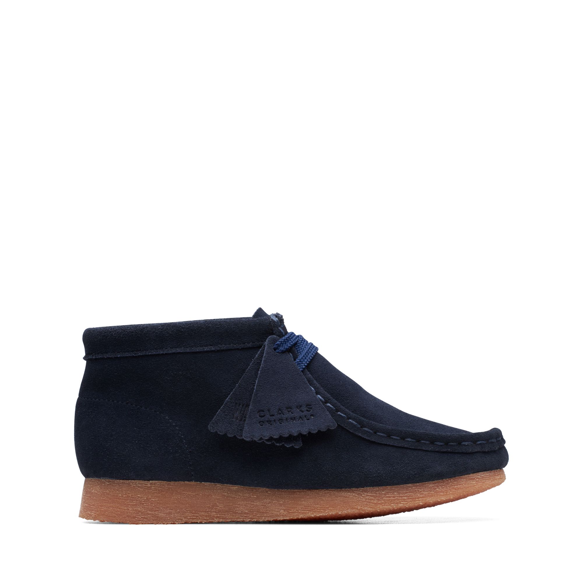 Clarks Wallabee Boot Older In Blue